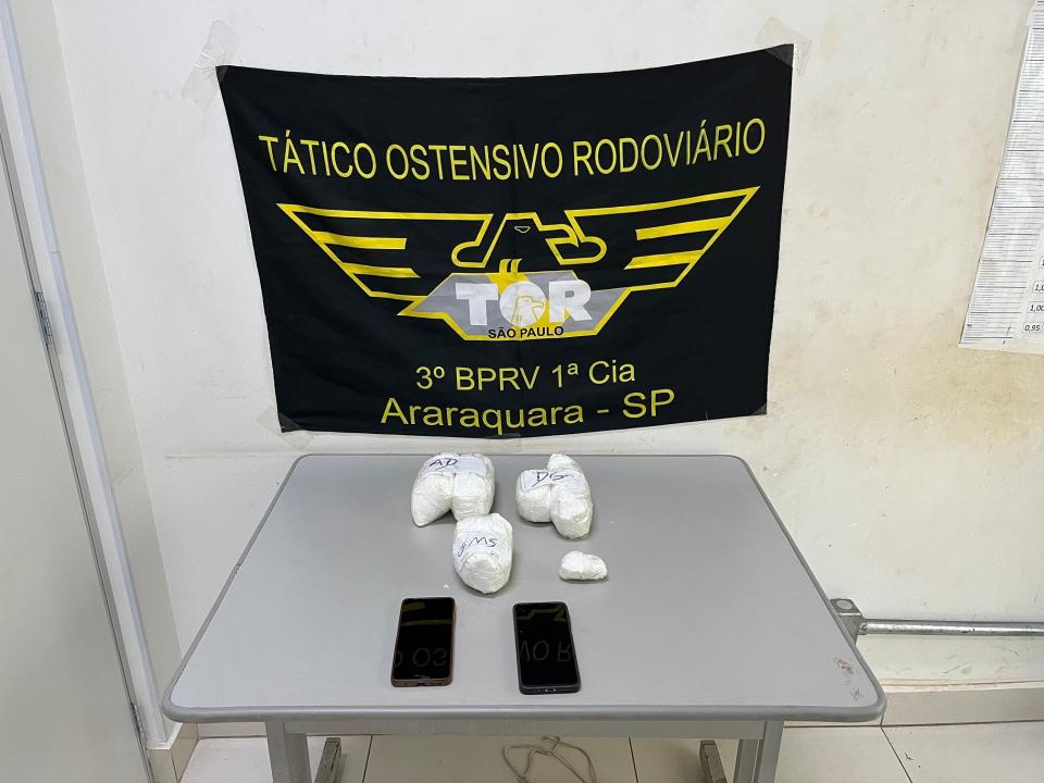 Foto 2 de 2 — Após perseguição, TOR apreende 2,2 kg de cocaína em Boa Esperança do Sul